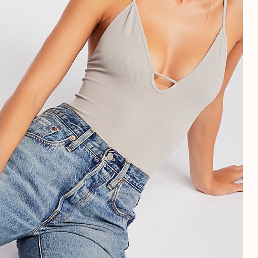 Free People move along bodysuit is maroon